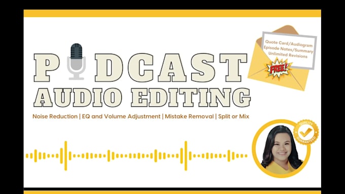 perform high quality podcast audio editing