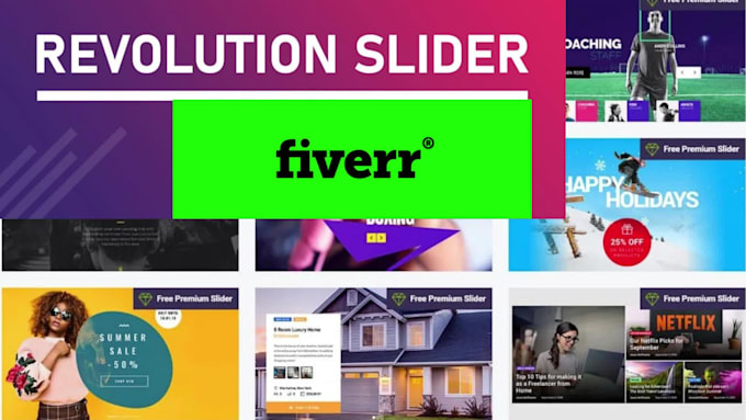 fix or create amazing slides on slider revolution, master slider