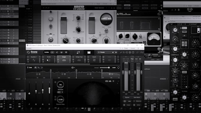 mix and master your rock, metal song to industry standards