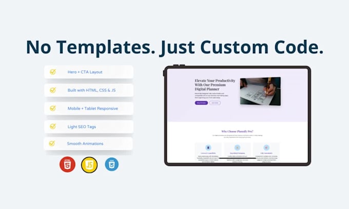 create a responsive landing page for your business