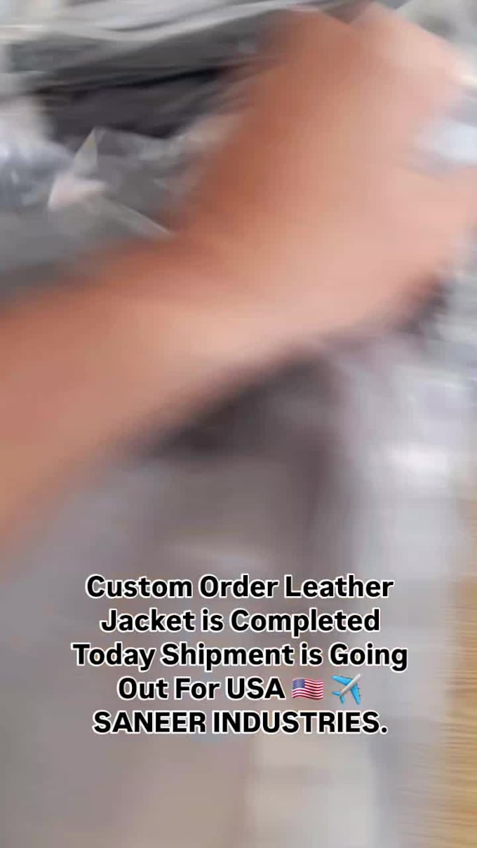 manufacturing custom apparel, clothes, leather wear,
