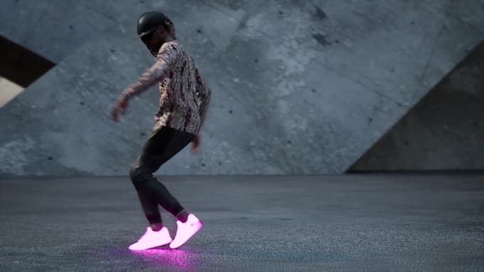 add your logo to this 3d dance animation