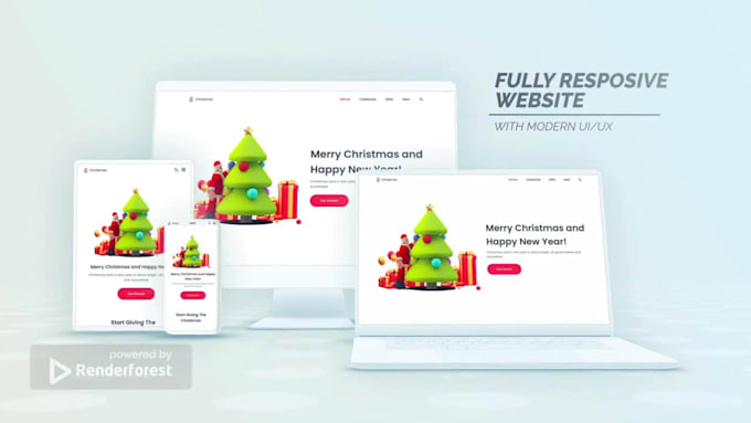 Create a modern ui and responsive website for your business by ...