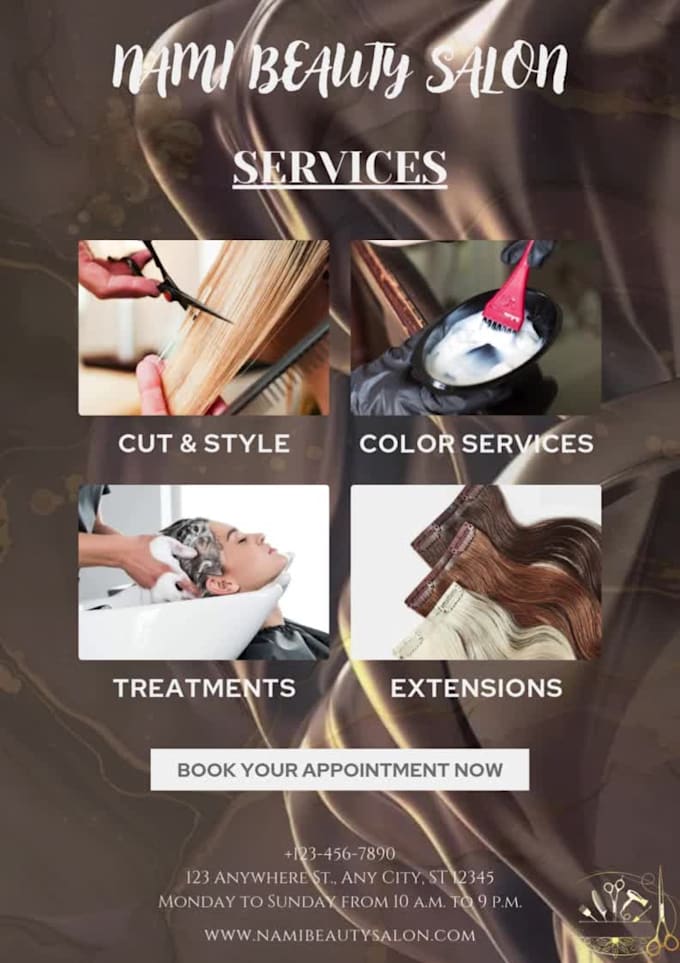 design flyers catalogues, price lists, and banners