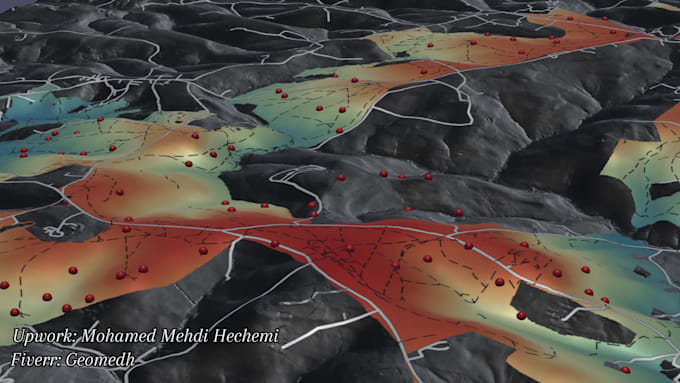 do gis maps, elevation models,  3d modeling and more