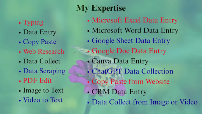 do data entry and copy paste