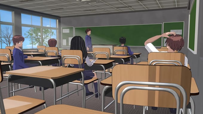 make 2d anime style video animation