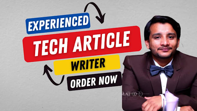 write tech articles and tech blogs for your technology site
