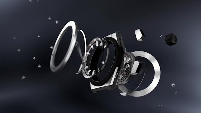 do 3d watch animation 3d wristwatch 3d watch model video ad 3d animation video