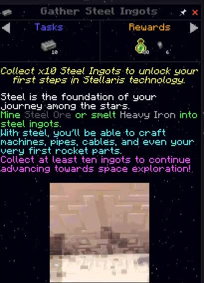 design custom minecraft modpack quests with progression and color formatt