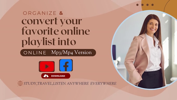 convert your playlists into offline friendly formats