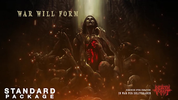 create animated lyric video for metal, hardcore, punk