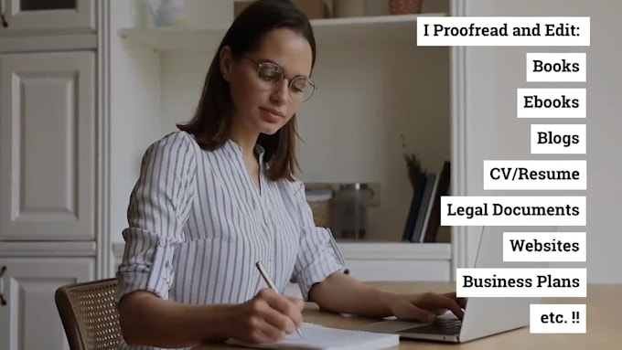 proofread and edit anything in 24 hrs or less guaranteed