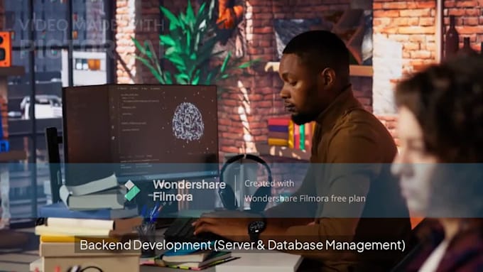 be your full stack developer, frontend and backend