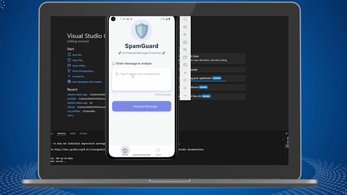 do react native mobile app ,web app development, intigarate with ai