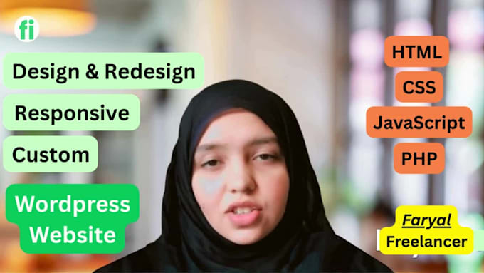 create or redesign a custom wordpress website