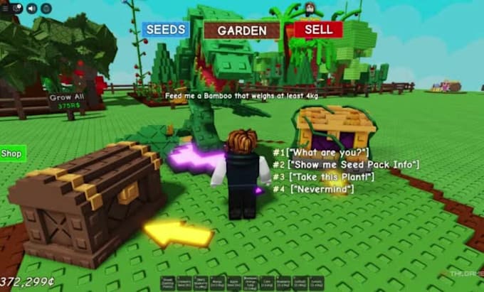 Create a roblox farming and garden simulator game with custom scripts ...