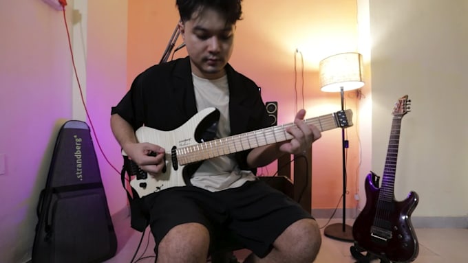 record professional pop or rock guitar for your track