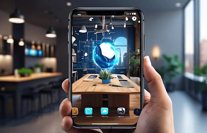make augmented reality app for ios and android
