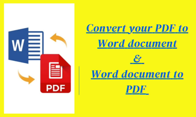 Covert your pdf document to word document by Typistxexpert | Fiverr