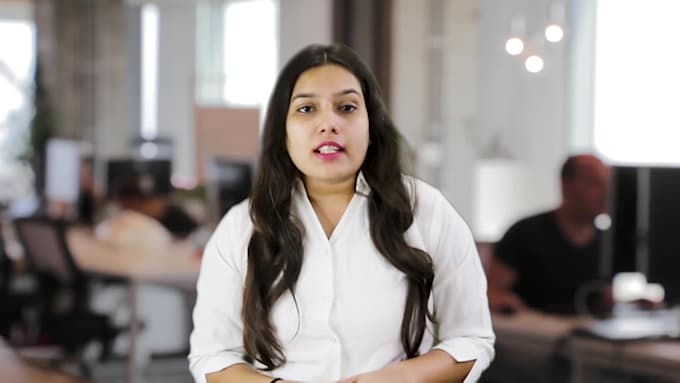 create green screen spokesperson video