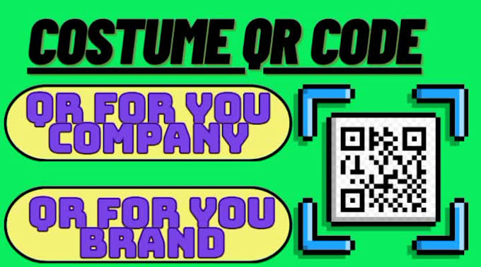 Creat costume qr code for your company by Jon_stewarte | Fiverr
