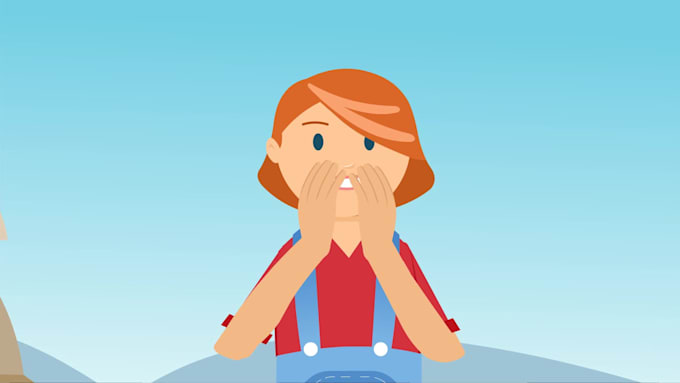 make 2d vector cut out animation