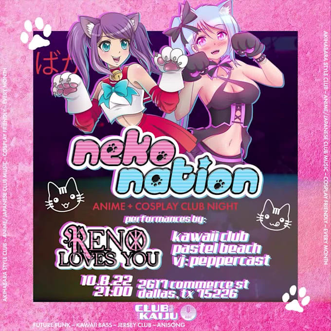 design edm event flyer or video flyer