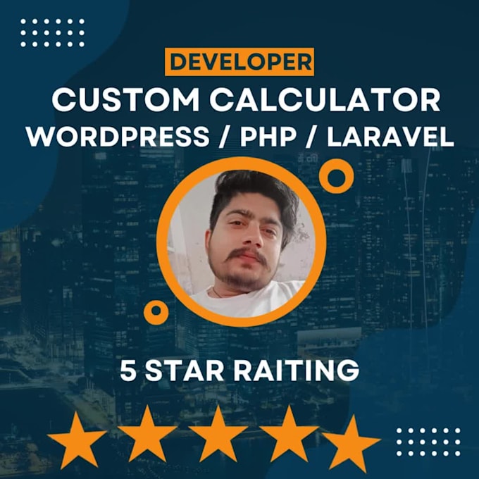 create dynamic forms, calculators , scripts php , wordpress