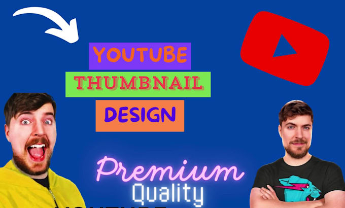 Create amazing and premium youtube thumbnail design by Taha_abid777 ...