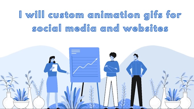 custom animation gifs for social media and websites
