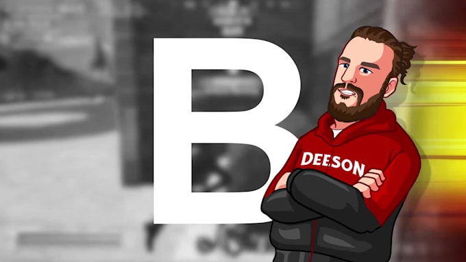 create custom dope animated stinger transition for kick, twitch or youtube