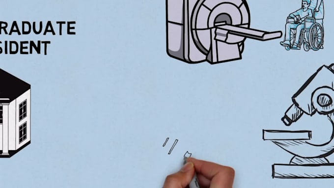 Review! I will make white board animation or medical explainer videos  for $10