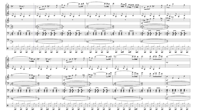 transcribe any song into sheet music or midi