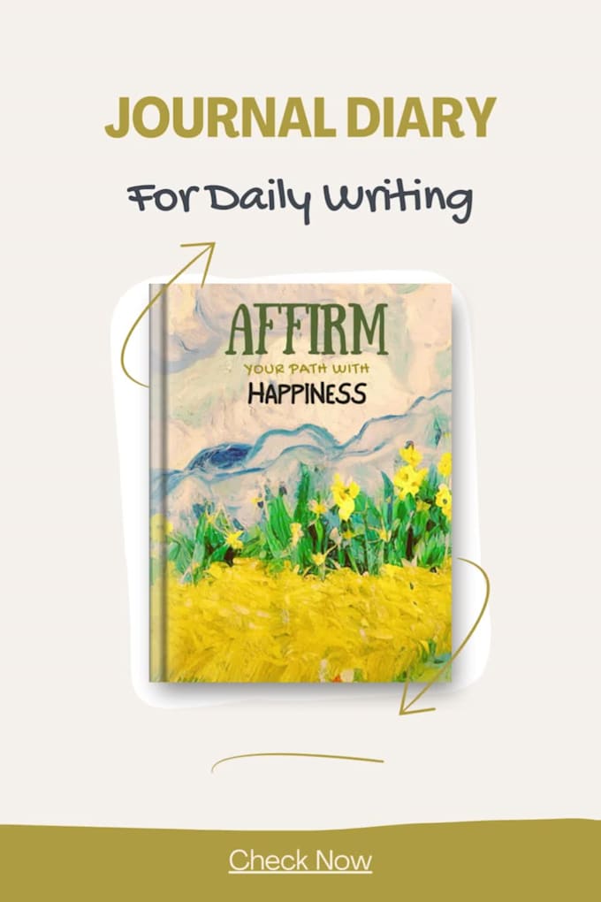 design covers and interior pages for amazon KDP journals
