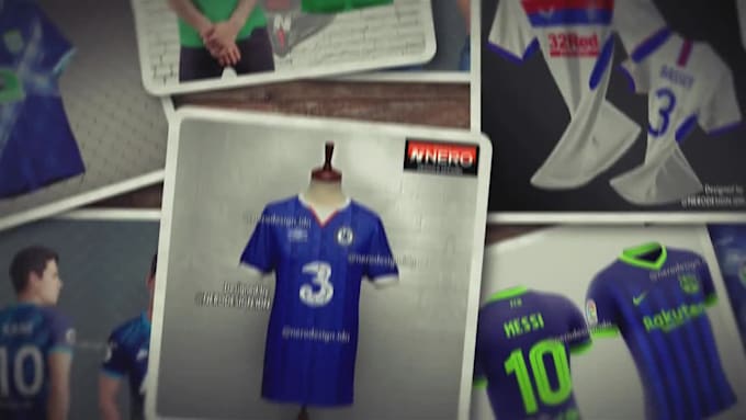 créer un design de maillot de football professionnel