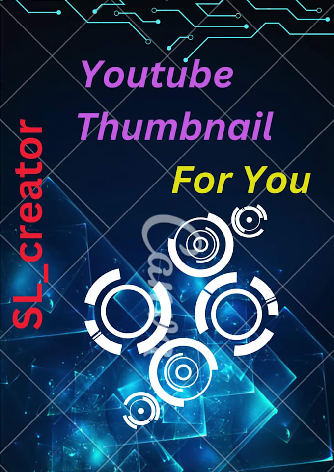 Design an attractive eye catching youtube thumbnail for you by Sl ...