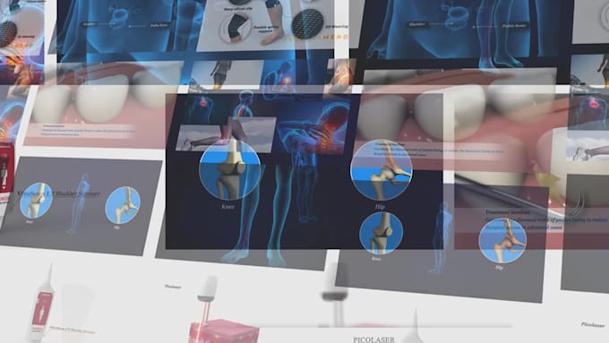 create 3d medical video animations