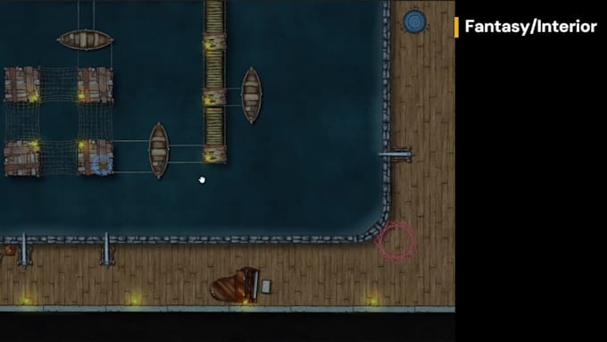 create high quality fantasy battle maps for ttrpgs