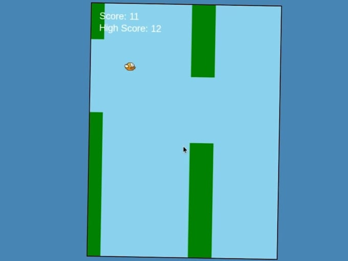 create a new version of flappy bird styled game