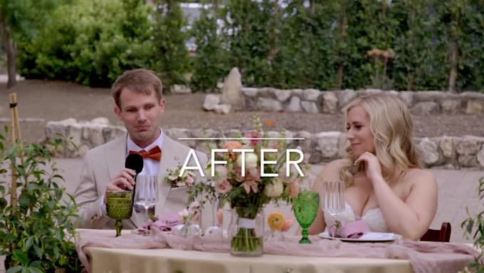audio mix, fix your wedding video