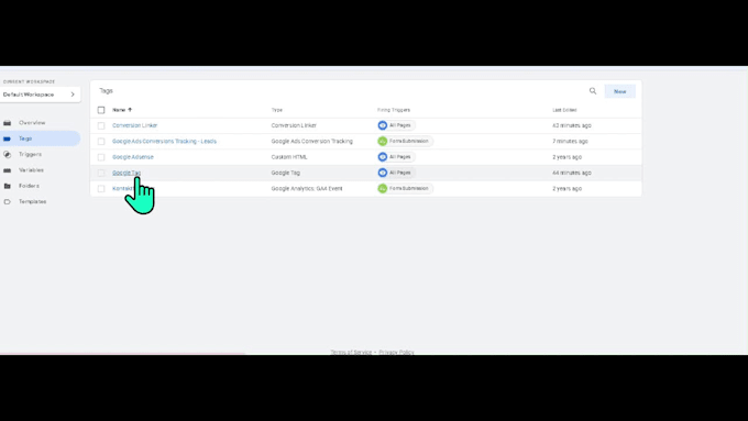 setup conversion tracking for google ads