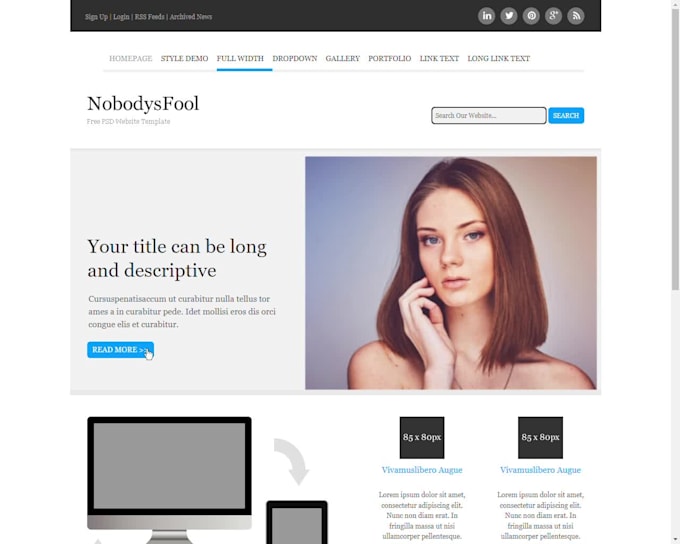 convert PSD to HTML