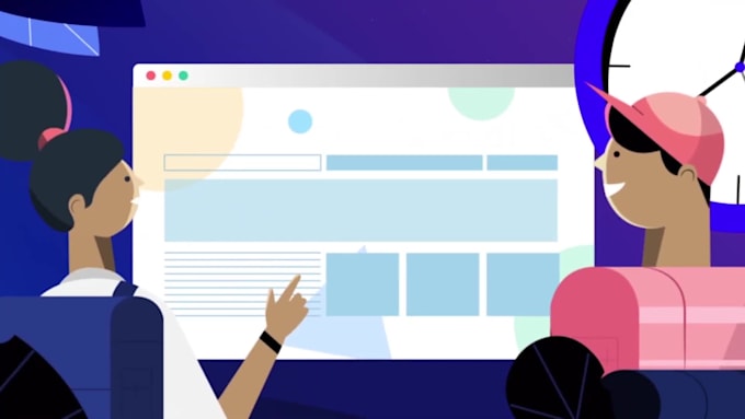 create 2d animation, explainer video, motion graphic animation