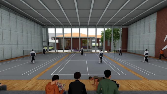do 3d rendering and architectural walk through