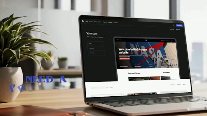 create and manage your wordpress business website