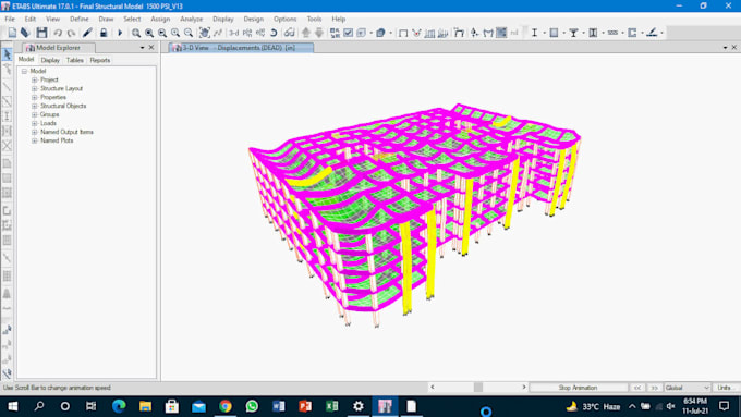 do analysis and design of civil structures in sap2000