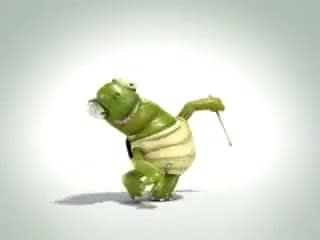 make this funny turtle dance and get CRAZY and show your logo or text