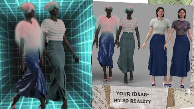 L create realistic 3d clothing models in clo 3d by Svitlam_3d | Fiverr