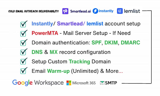 setup instantly ai for cold email outreach and warmup with high deliverability